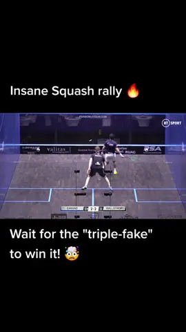 We're a Squash account now ✌ #squash #psaworldtour #skill #epic #foryoupage