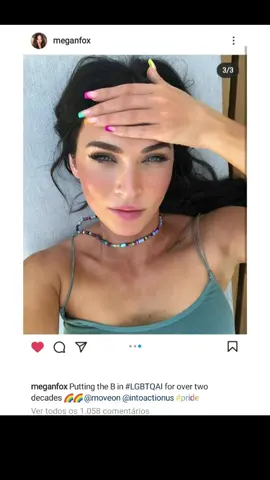 bi icon #meganfox #bisexual #pridemonth #fypシ