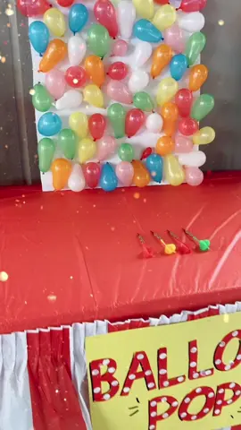Carnival Sunday Funday 🎪🍿#fyp #foryoupage #carnival #kidsministry #kidssummerspectacular #balloons #crafts #partydecor