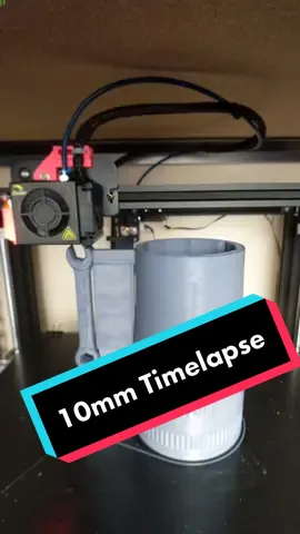 10mm Deep Timelapse! #3dprinting #3dprint #3dprinter #3dprint #3dprints #fdmprinting #timelapse #3dprinttimelapse #octoprint #octolapse #maker #thangs