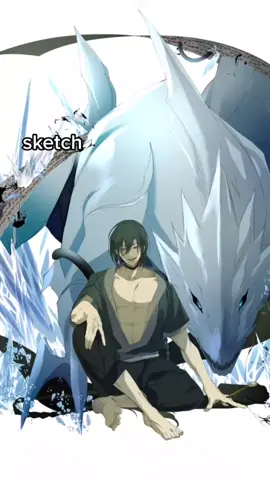 Acrylic Stand design, need this in my room yo. #Kaji'sEstate #webtoon #dragon #digitalart #anime #animeboy #Shino