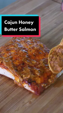 Cajun Honey Butter Salmon 🍯🧈 @ukiahco #salmon #cajun #ukiahco #foodtiktok #fypシ #foryou