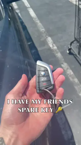 I STOLE MY FRIENDS SPARE CAR KEY 😂😂😂 @lexnour