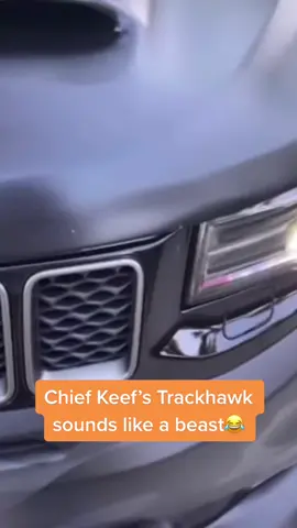 #ChiefKeef’s car sounds like it has a beast trapped under the hood‼️😂 Follow our account @drip for more🔥