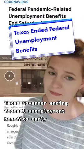 In case you missed it #greenscreen #texas #governorabbott #unemploymentbenefits #satire #pandemicrelief #fypシ #foryou
