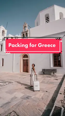 This is what a month in the Greek Islands with a @samsoniteusa carry-on looks like. #samsonitepartner #travel #greece #santorini #jetsetter