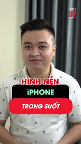 Hình nền iPhone trong suốt độc lạ #LearnOnTikTok  #Education  #ThanhCongNghe