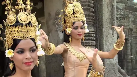 របាំអប្សរា❤️🇰🇭 ភាគ៤ #Apsara_dance #Khmerculturalheritage❤️🇰🇭 #Cambodia