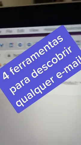 4 ferramentas para você descobrir qualquer e-mail #vendas #negocios #vendasb2b #prospeccao #dicasdevendas