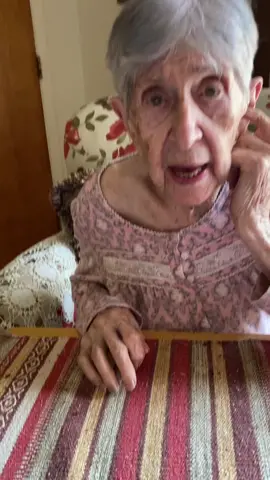 My Mom 100 has Dementia, and can’t remember too much..She asked if I ever knew Frank, her husband, He was my FATHER I said 🤣🤣🤣🤣 she is too cute