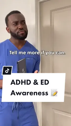 ADHD & ED can make life difficult, but you can overcome! #adhd #EDAwareness #jaanuuscrubs @jaanuubydrneela