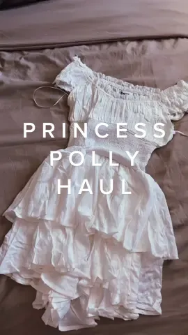 I bought a few things from @princesspolly for Miami in 2 weeks 😍 this is not a sponsored haul #princesspolly #clothinghaul #haul