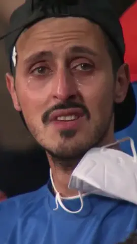 This Italy fan went through all the emotions in their win over Spain ❤️ #euro #euro2020 #italy #sad #Soccer