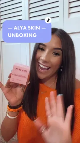 Don’t forget you can use code: Ruthnamaya for 20% 🤩 links in bio #skincare #alyaskin #alyaskinbabe #unboxinghaul