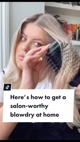 *Cancels hair appointment* @chloegracelaws 💁‍♀️ #hairhack #blowdry #hairtransformation