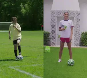 Who's next? Grab a GoGo squeeZ and duet this video for a chance to win a signed Alex Morgan jersey #squeeZOutTheirBest #GoGosqueeZ🍏⚽️ @chasecarrera10