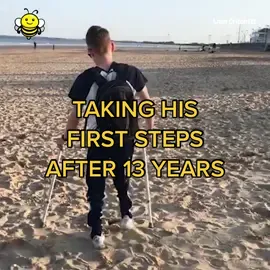 After 13 years of being confined to a wheelchair, Liam was determined to defy the odds 💪 via ig: liam.critch #inspiration #scoliosis #fyp #foryou
