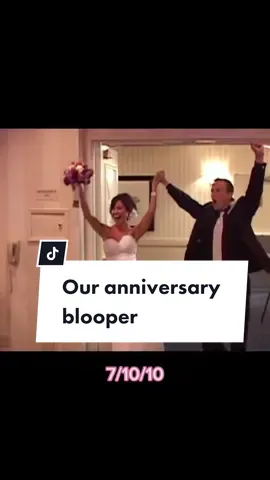 Happy anniversary babe🥺💕😍#weddingbloopers #blooper #wedding