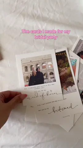 How cute are these😍 #weddingtiktok #weddingseries #bridesmaidproposal #bridesmaid