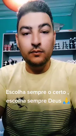 Escolha sempre certo , escolha sempre Deus 🙏#crist #foryou #ty #god #jesus #biblia #vidacomdeus #deusnocomando