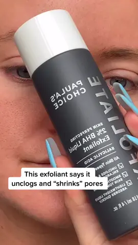 Using Paulas Choice AHA/BHA exfoliant! 💫 #skincare #skincareroutine #pores