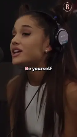 Stay true to yourself queens 💗 Speaker: Ariana Grande #arianagrande #selflove