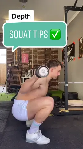 Beginner Squat Tips ✅ #fyp #ntffitness #squat #gym #legday #tips