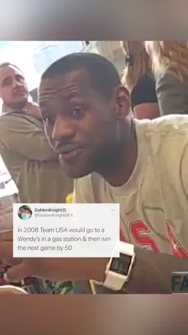 Never gets old 😂 #NBA #teamusa #usabasketball (h/t GoldenKnightGFX/Twitter)