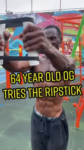 #ripright #foryourpage #6pack #viral #calisthencis #abs #workout #Ripsticks #RipStick 64 Years Old Putting In Pain