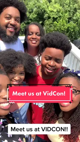 Join us at VidCon US, October 21 – 24! We are so excited to meet you guys again face to face! Tickets are available at VidCon.com.