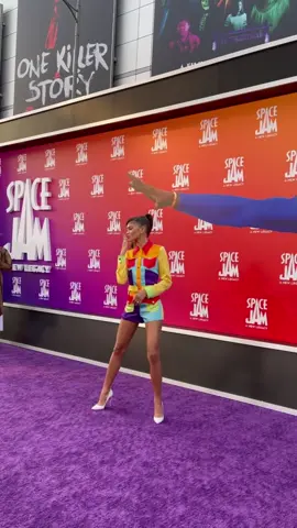 #Zendaya shut it down at the #SpaceJamMovie world premiere🔥 #redcarpet #pose #tomholland #fyp
