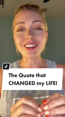 What is one quote that changes your life? I’ll go first… 🎨#Quote #LearnOnTikTok #TikTokPartner #IllGoFirst #OneQuoteThatChangedYourLife