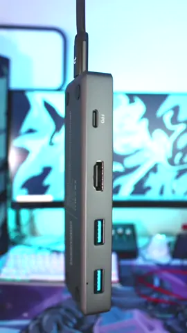How many of you are running out of USB ports 😂 Thanks DockCase for sending this out #GamingSetup #carterpcs #pcgaming #foryoupage