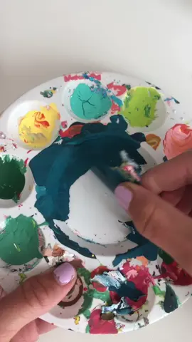 I leave my paint to dry because i love peeling it off! Are you a paint peeler too? #satisfy #satisfying #paint #DIY #paintpeel #asmr #asmrsounds