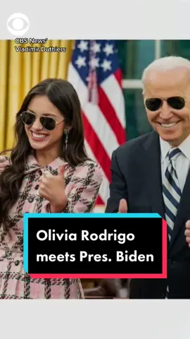 Olivia Rodrigo met with Biden at the White House, joining the list of celebs using their platforms to promote COVID vaccination. #news #oliviarodrigo