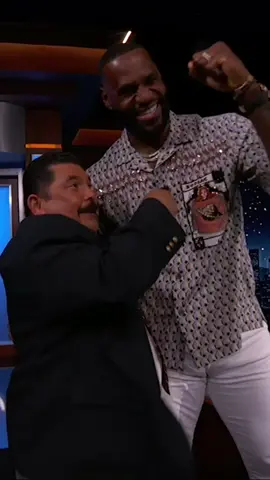 The moment we’ve all been waiting for. 😍 #LeBron