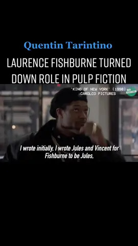 Tough to see anyone else but Samuel L. Jackson play that role.        #pulpfiction #movie #fyp #fishburne