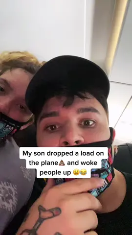 What a plane ride 💩😩😂 @maryroseliven @foreverliven #livenfamily #baby #plane #airplane