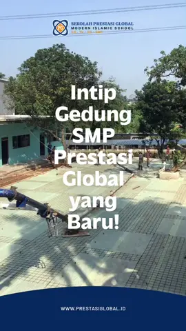 Alhamdulillah pembangunan gedung #SMPPrestasiGlobal berjalan dengan lancar. #fyp #prestasiglobal #tiktokedutok