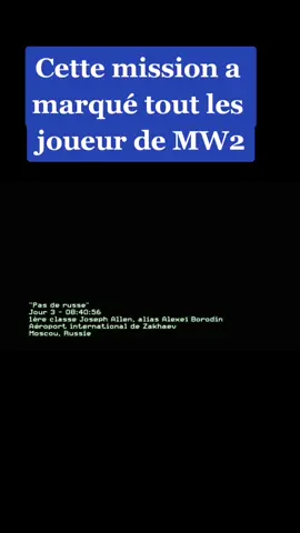 Tout les joueurs de MW2 ont était marqué par cette mission #MW #ASTRA_TEAM_COD #xbox #PS4 #MW2 #pourtoi @arguseven