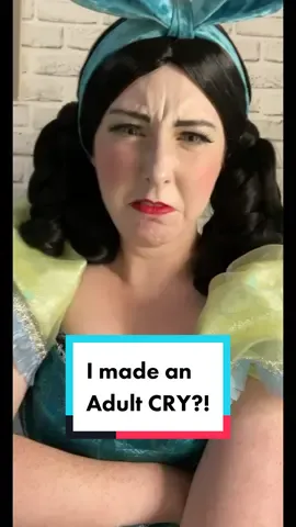 I made a Disney adult cry. #excastmember #facecharacter #drizella #cosplay