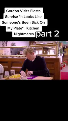 looks like someone's been sick on my plate.#fypforyourpage #viral #blowitup #gordonramsay #gordonramsayofficial #chef#tvshow#kitchenknightmares#gordon