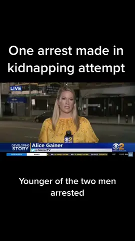 One of the two suspects in kidnapping attempt arrested#wow #fypシ #foryoupage