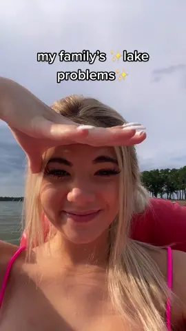 family lake day am i right😭