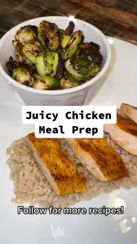Pan-seared Chicken Dinner #mealprep #fypシ #foodtiktok #healthy #EasyRecipe #chickenbreast #recipesoftiktok #foryou #wellness #personalchef