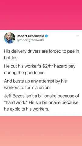 Billionaires shouldn’t exist! #billionaire #jeffbezos #bezos #space #foryou #politicaltiktok