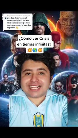 Responder a @mrzeus43 ¿Cómo ver Crisis en tierras infinitas? #dc #theflash #arrowverse #comics #marvel #series