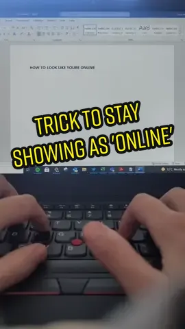 Trick to stay showing as 'online' for work! #studypackhack #SydneyLockdown #covid19 #work #workfromhome #workfromhomelife #Home #lockdown #onlinework