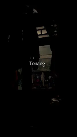 setelah badai datang tenang.