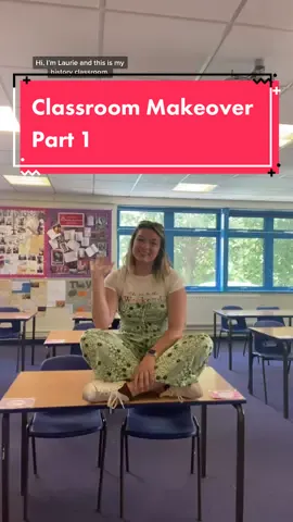 Classroom makeover day 1 ✨ #fyp #foryou #teachersoftiktok #teacher #History #school #classroom #makeover #DIY #work #job #student #gcse #alevel